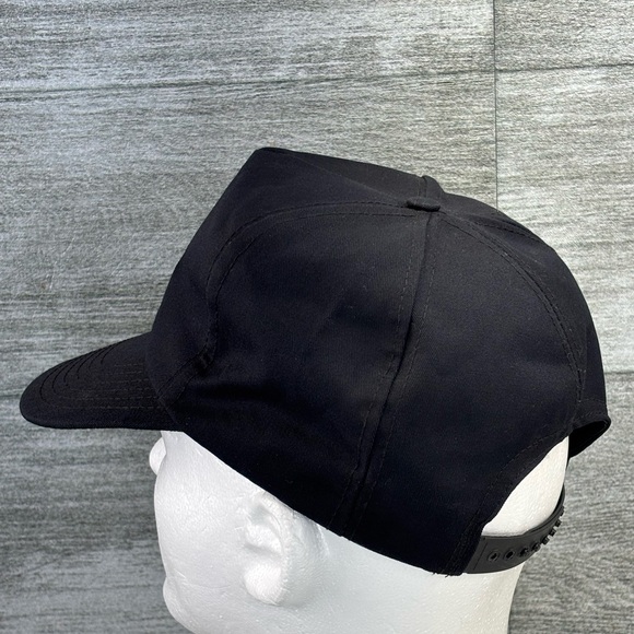 VTG USA Made 7th Infantry Association Snap Back Trucker Hat Cap Black Red Army - Picture 16 of 16